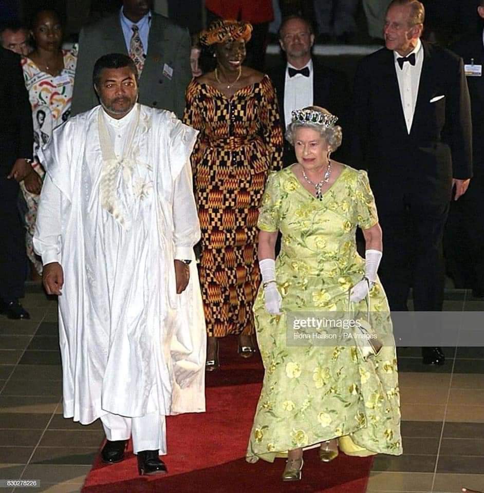 queen visit ghana